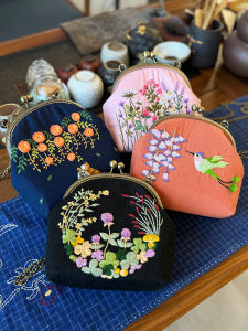 Heritage Shandong Embroidery DIY Material Kit 3D Embroidery Handmade Craft Full Set for Home Sewing And Fabric Art