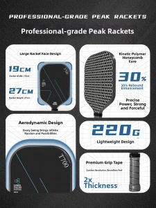 ZUNGH | Carbon Fiber T700/3K Pickleball Paddle