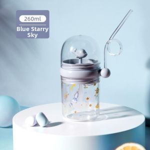 Besee | Whale Water Fountain Cup for Girls Child-proof with Straw