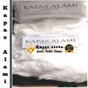 Kapas Alami Isi Ulang Filter Zernii 60gr Kualitas No1