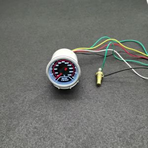 Đồng Hồ Đo Áp Suất Tăng Áp Turbo LED Trắng 2 Inch 52mm Kèm Cảm Biến 15 Tùy Chọn Giá Đỡ Đồng Hồ Tua Máy Chất Liệu ABS Dành Cho Ô Tô