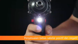 MAKITA impact wrench cordless 1090V/588V Mesin bor kunci listrik Brushless motor Electric Wrench baut motor Cordless impact baterai asli komplit impact murah berkualitas