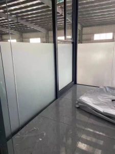 Wide Self-Adhesive Frosted Window Film Office Transparent Anti-Glare Bathroom Privacy Sunshade with Adhesive