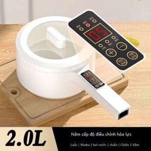 Nồi Điện Thông Minh Ký Túc Xá Sinh Viên Sử Dụng Tại Nhà Đa Chức Năng Chống Dính Chiên Sôi Hầm Nồi Bện Với Tính Năng Chống Khô Đốt