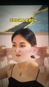 2Piece Lymphatic Face Sculpting Bandage&Massage BrushV Line Lifting Mask Double Chin ReducerJawline Shaper Face Slimming Strap
