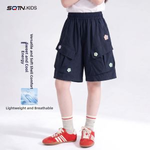 SQTN.KIDS | Dopamine Thin Summer Shorts