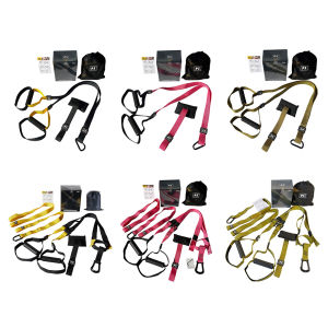 【New Arrival】 Suspension Trainer System Home Resistance Training Kit Multi-Function Resistance Trainer Fitness Straps for Home Gym