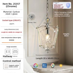 FANCY LAMP CLUB | French Retro Creative Multi-use Pendant Light