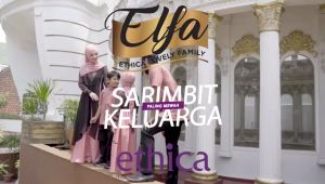 BAJU GAMIS ANAK PEREMPUAN ETHICA KAGUMI KIDS 88 SUGAR CORAL