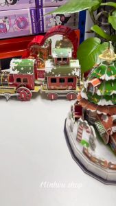 Đồ chơi Lắp ráp mô hình ngôi nhà phương tiện 3D