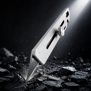 deli | 6 In 1 Stainless Steel Utility Knife Multi-Function Opener Retractable Box Cutter Portable Office Home Courier Unboxing Knifes