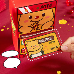 【On Sale】Chinese New Year Red Envelopes 2025 Lunar New Year of Snake Lucky Money Envelopes Creative ATM Packets AngPao