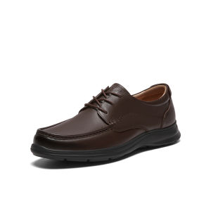 Thick Sole Height Increasing Mens Leather Shoes