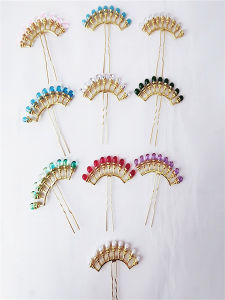 เครื่องประดับผมสไตล์จีนโบราณ ดอกไม้ขนาดเล็ก แฮนด์เมด สำหรับผู้หญิง ที่คาดผมสไตล์หมู่บ้าน สำหรับผู้หญิง