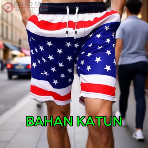 Celana pendek Santai Celana harian Motif Printing Premium Quality