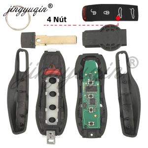 Chìa Khóa Điều Khiển Từ Xa Thông Minh Không Cần Chìa Porsche Dành Cho Cayenne Panamera Macan Boxster Cayman 911 958 2010-2019 315/433/434MHz PCF7945P