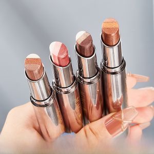 AGAG Angels Temptation Gradient Eye Shadow Stick 3 Colors Shiny Pearl Beginner Friendly Easy Application Long Lasting