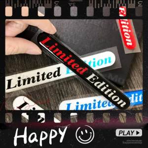 3D Resin Gel Limited Edition Logo Motorcycle Sticker Decor Body Fuel Tank Car Bike Racing Decal For Suzuki Yamaha BMW Honda KTM Bajaj