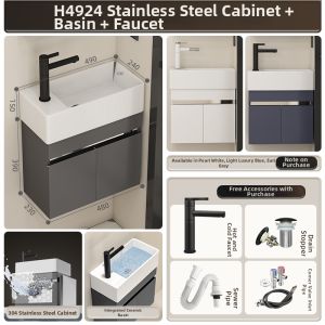 NIUNAISI | Ultra-slim Basin Cabinet