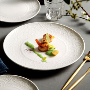 Bát Tròn Bằng Gốm Sứ Sang Trọng Kiểu Châu Âu ZEROKY CLAN Dành Cho Người Lớn Kích Thước 625 Inch Thủ Công Bát Ăn Trưa