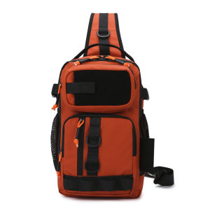 Fishing Tackle Bag Rod-Attachable Backpack