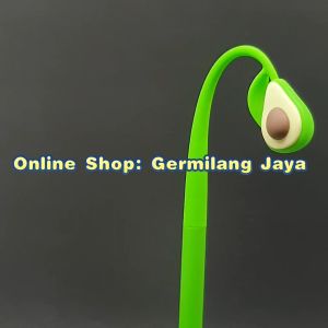 Pen Silikon Karakter Lucu AVOCADO: Pen Desain Unik untuk Anak