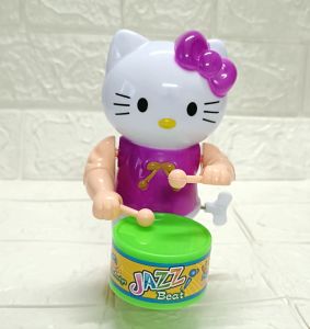 Bình Chánh shop 💖 Đồ chơi trẻ em 👉 Đội đánh trống - Mèo Kitty - Mèo Tom - Pikachu - Labubu lên dây cót đánh trống 🥁 xinh xắn cute