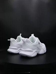 White Kids Shoes For Boys And Girls Fashion Children Comfortable Breathable Sneakers Non-slip School Casual Walking Footwear