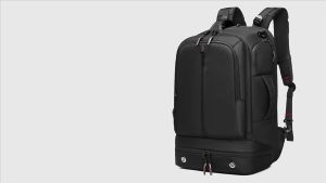 19Inch Men Larger Capacity Backpack Business Notebook Bagpack Waterproof Light Multifunctional Travel Luggage Storage Knapsack Shoe Bag