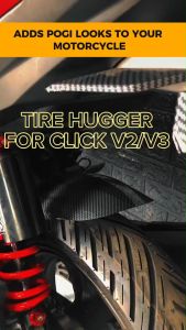 HONDA CLICK TIRE HUGGER MUDGUARD COVER FOR CLICK V3 CLICK V2 GAME CHANGER MOTORCYCLE SPEEDMOTO 1PC T-5221 / F-9661