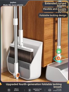 Joybos | Bộ Chổi và Cây Quét Rác Gập Đượcn cho Nhà Mới
