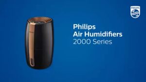 Máy tạo độ ẩm cao cấp nhãn hiệu Philips HU2718/00 tốc độ tạo độ ẩm 200ml/h công suất 17W diện tích 32㎡