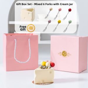 Home 304 Stainless Steel Dessert Fork Set