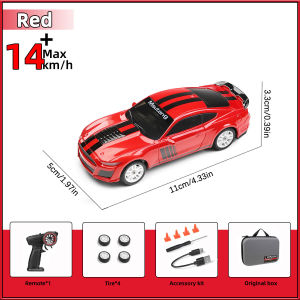 Wltoys K4308 1/43 RC Car 4WD Mini Drift Car 14KM/H Racing/Drifting Tire With Auxiliary Gyroscope 40M Electric Remote Control