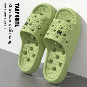 MONLEYTA | Dép đi trong nhà phong cách mới 2025 thoáng khí nhanh khô chống trượt cho nam và nữ dùng trong nhà phòng tắm mùa hè