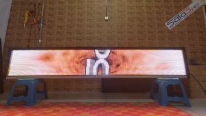 Running Text RGB Full Colour 40x240Cm Wifi Outdoor