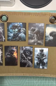 Patch Velcro dán in hình Biệt Kích/Lính Mỹ ( Hình in công nghệ Decal không có viền Gân ) - Poseidon.est2019