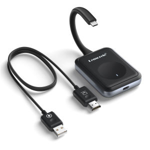 Lemorele | Lemorele 5G 50m Wireless Transmitter Receiver Kit 1080P Plug and Play Video Transceiver For HDTV PC Camera Monitor Projector