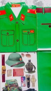 Mẫu Mới - Quần Áo Bộ Đội Chiến Sĩ Cao Cấp - Đồ Thờ Cúng Thiên Lộc