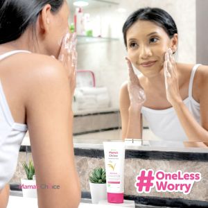 Mama’s Choice Gentle Face Wash | Brightening Facial Cleanser | Pregnant Essentials | Safe & Natural
