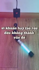Đèn UV Hồ Cá Diệt Tảo / Đèn UV Chống Rêu Vi Khuẩn Có Hại Cho Bể Cá Lớn/Mini.. SHIWA