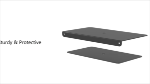 1PCS Display Bracket Glass Protective Steel Plate Suitable For Fragile Desktops Such As Thin Glass