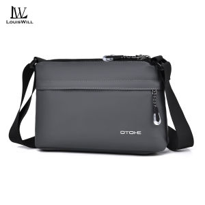 LouisWill Fashion Mens Bag Shoulder Bag Cross Body Bag Waterproof Messenger Bag Large Capacity Casual Bag Leisure Sport Street Bag for College Student