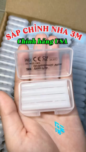 [USA] Sáp Nha Khoa 3M™ Unitek™ Wax-Pak Chính Hãng Sáp Chỉnh Nha Giảm Đau Bảo Vệ Niêm Mạc Khi Niềng Răng