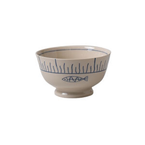 SHELI | Yearly Fish Design Ceramic Rice Bowl Set