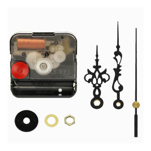 Quần Áo Thời Trang Bằng Đồng Hồ Quartz Sun Brand Silent Full Set with Pointer Cross Stitch Clock Metal round Shape Living Room