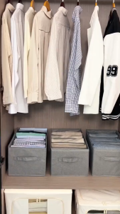 Foldable Storage Box 👕 可折叠收纳箱 Kotak Simpan Baju Bekas Simpanan Barang Besar Toys Blanket Underwear Storage Extra Large Clothes Storage Box