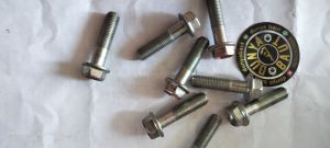 629 - baut shok Yamaha (10x40) flang bolt baut fleng