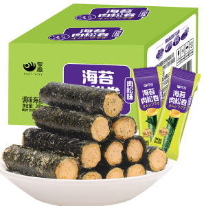 Thousand Silk Seaweed Swiss Roll Canned Pregnant Women Childrens Dormitory Durable Snacks Seafood Sandwich Seaweed Crispy Instant Egg Roll
