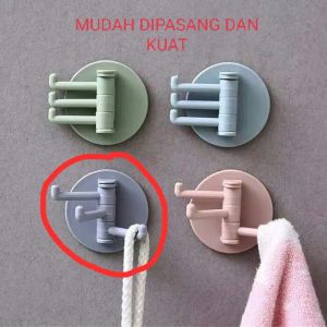 gantungan baju tempel dinding